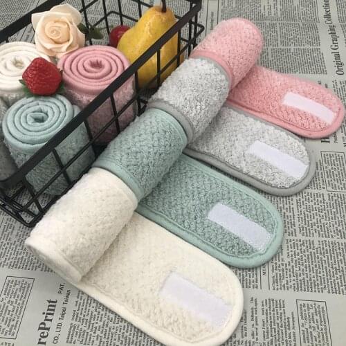 1PCS Women Plush Headband Paste Face Wash Hair Band Girls Go out Elastic Hair Bands Womens Hair Accessories