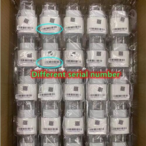 10pcs/lot Genuine Quality With ID 20W PD USB Type C Fast Charger For 11 Pro Max 12 mini XS XR 7 8 Plus USB-C EU US Plug Adapter