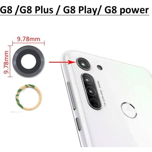 20PCS New Back Rear Camera Glass Small Lens Cover For Moto G8 / G8 Plus / G8 Power / G8 Play