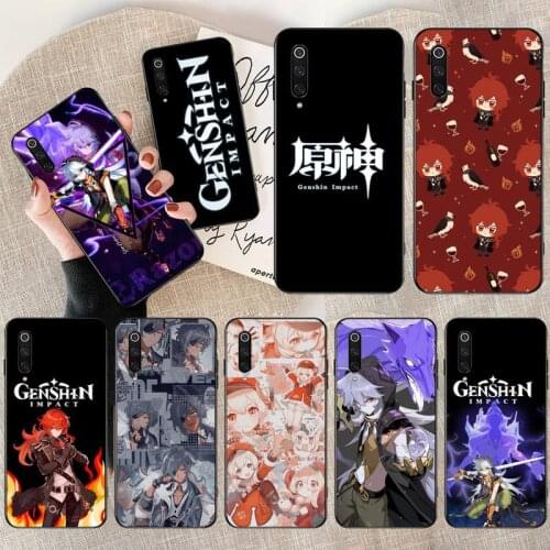 HOTCASHOP Genshin Impact rozor Phone Case for Xiaomi Mi Note 10 Lite Mi 9T Pro xiaomi 10 10 CC9 Pro 9SE
