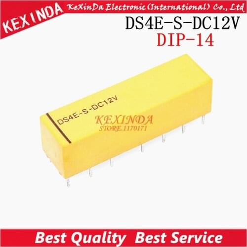 DS4E-S-DC12V DS4E-S-DC DS4E-S DIP 2pcs/lot Free shipping