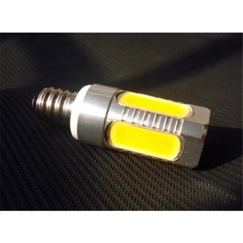 E11 E12 E14 7.5w COB LED Crystal Candle Light cob Spotlight Chandelier LED Corn Light replace Halogen 360 Beam Angle AC110V 220V