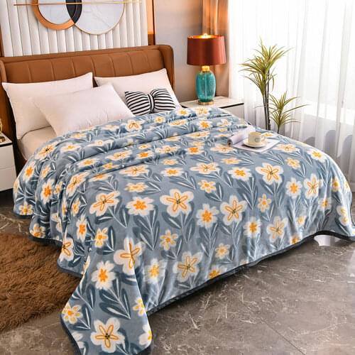 Svetanya Cloud Fleece Blanket Sofa Bedding Throws Winter Warm Sheets
