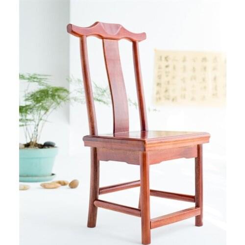 Solid Wood Small Chair, Chinese Imitation Mahogany, Childrens Hat, Back Chair, Shoe Changing, Footstool, Living Room, Coffee Ta