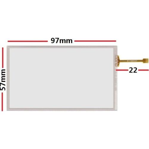 New 4.1-inch 4-wire touchscreen 97*57mm is suitable for hand-written PDA data collector