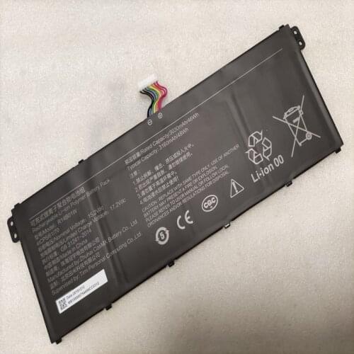 New R14B01W 4ICP5/6/70 Battery For mi Redmibook 14 inch Series Original Laptop Battery 15.2V 48Wh 3160mAh