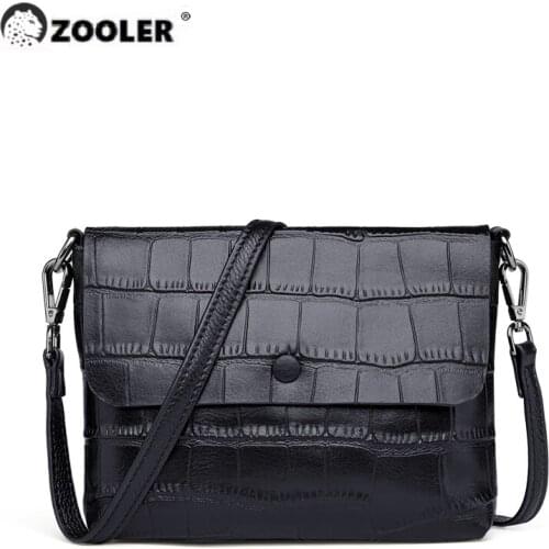 Limited Very Few! Genuine Leather Womens Shoulder Bags High Quality Woman Bags Summer Ladies Purses Messenger Bags Black#sc821