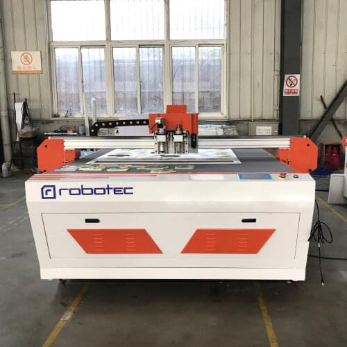 Small Business Oscillating Knife Carton Box Cutting Machine With Knife 1625 Carton Cardboard Cutting Machine For Sale