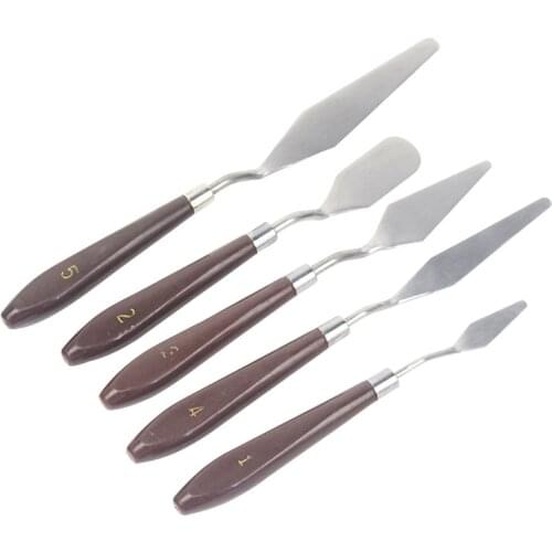 Palette Oil Mix Painter Paint Tool Scrape Scraper Texture for Artist Art Draw Spatula Drawer watercolor Student