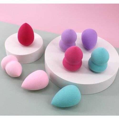 1PC Cosmetic Puff Gourd Shape Puff Beauty Egg Professional Cosmetic Puff For Foundation Beauty Cosmetic make up sponge Puff