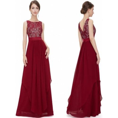 Tmwevn Ladies Elegant Long Dress Lace Dress Party Dress