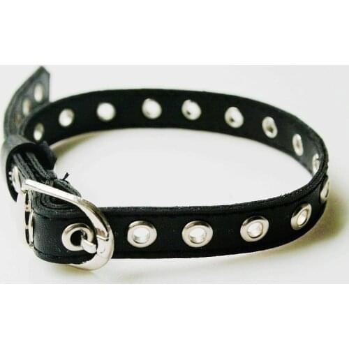 [wamami] 16# Black Leather Strap/Belt 1/3 SD DZ DOD BJD Dollfie