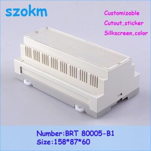 1 piece diy box electronics enclosure high enclosure electric box plastic 158x87x60 mm