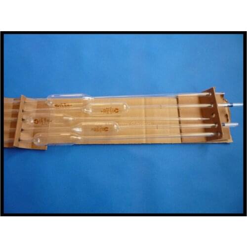 25ml Glass pipet (pipette) with belly, w/Mohr Tip, 4pcs/lot