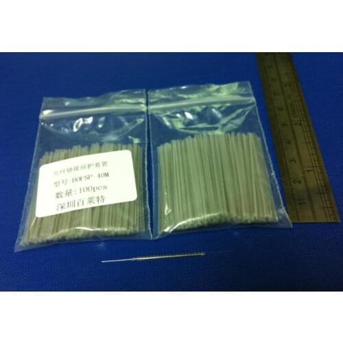 250um Special-purpose BOFSP-40M China supplier high quality Transparent Micro 40mm Fiber Optic Fusion Splice Protection sleeve