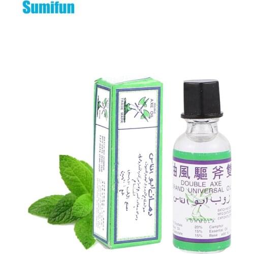 3ml Mint Cooling Oil Cold Headache Dizziness Cream Mosquito Bites Muscle Pain Relief Body Massage Care Plaster