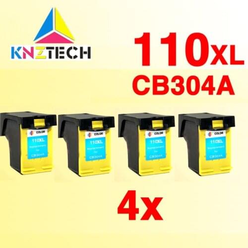 4x Ink Cartridges for 110 XL 110XL for110 for110XL Photosmart A433 A618 A432 A314 A516 A612 A717 A320 A436 A440