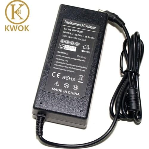AC 19V 4.74A 90W Power Adapter Laptop Charger For Leonovo 45K2225 ADP-65CH A,IdeaPad Y510 Y650 5.5*2.5mm Power Supply F25