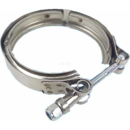 Excavator accessories For KOMATSU PC200-6-7-8 muffler takes over supercharger connection pipe clip clamp