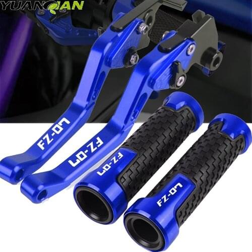 Motorcycle Accessories FZ-07 Grips Handle Grips Brake Clutch Levers For YAMAHA MT07 FZ-07 FZ07 FZ 07 2014 2015 2016 2017 2018