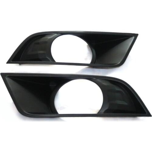 Suitable for ranger pickup accessories ABS black fog lights cover trim for ford Ranger wildtrak 2016 2017 new pickup accessory