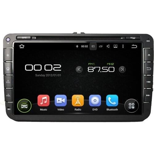 8" Android 9.0 PX6 Car Multimedia Player 6 Core For SKODA Octavia II FABIA SUPERB Car Audio Stereo Radio 2 Din DVD Player DSP