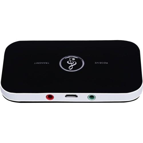 B6 2 in 1 Wireless Bluetooth-Compatible Receiver Transmitter V5.0 Audio 3.5mm For PC Smartphone Receiver Transmitter Aux