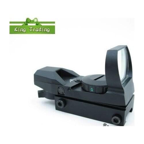 Free Shipping Optics 1x23x34 Multi Reticle Reflexive Red Dot Scope Sight Weaver & Dovetail Mount Base (EMS 40% OFF)