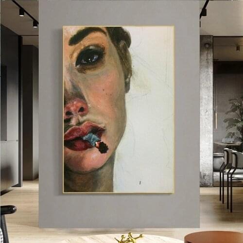 Bukowskis most beautiful girl prints canvas painting figures in the living room posters and prints murals wall art decoration