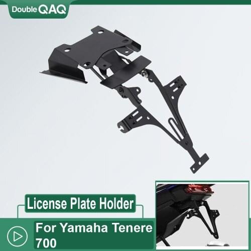 NEW For Yamaha Tenere 700 Tenere700 2020 2021 Motorcycle Rear License Plate Holder Bracket