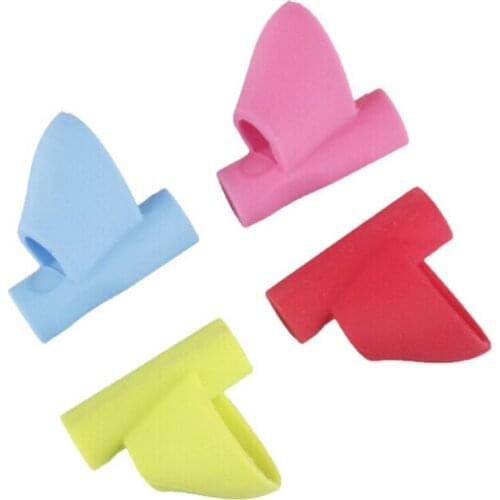 Children Silicone Writing Posture Corrector Pencil Holder Correction Writing Hold Pen Grip Posture Tool Stationery