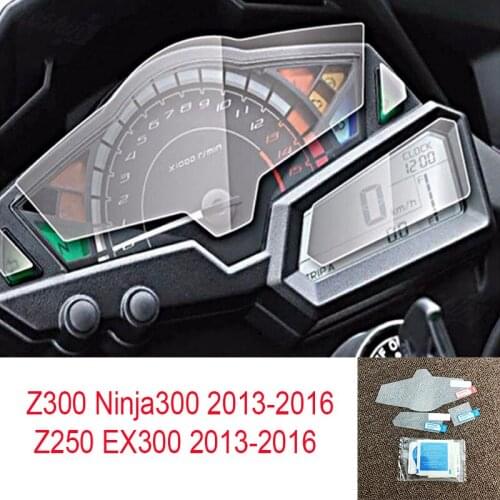 For Kawasaki Z300 Ninja 300 EX300 Z250 2013 2014 2015 2016 Cluster Scratch Protection Film Screen Protector