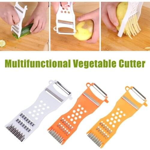 Hot SALE 5-in-1 Multipurpose Vegetable Peeler Garlic Grater Mandoline Slicer Kitchen Food Prep Tool dropshipping