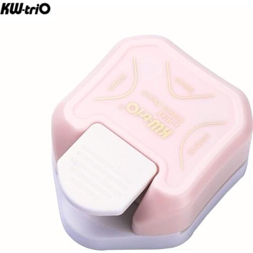 KW-trio 3-in-1 Corner Rounder Punch R4/R7/R10mm Round Corner Trimmer Cutter for Card Photo Paper Laminating Pouches