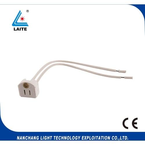 Ceramic Holder lamp G5.3-4.8 for 12V 24V Halogen Light Lamp free shipping-10pcs