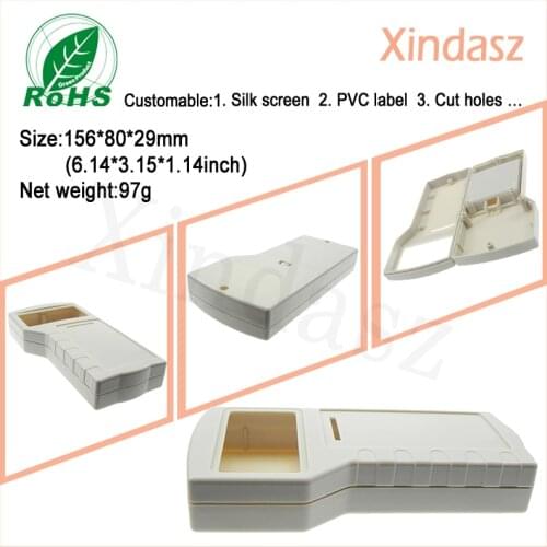 156*80*29mm abs plastic enclosure case for electronic project plastic case electronic enclosure with battery holder