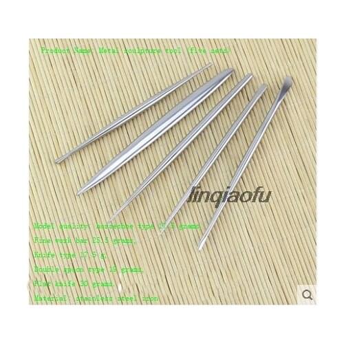 Metal sculpture tool clay knife Soft clay stone powder carved clay plastic steel knife