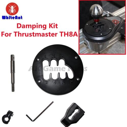 Modified Damping Shifter For Thrustmaster TH8A Gear Accessories Short Throw/Short Shifter Mid Plate 6-Speed Cover Upgrade Kit