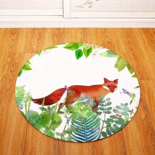 Fashion grass and fox series latest zipper Hoodie Sweatshirt