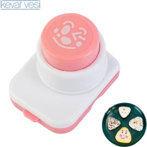 Cartoon Sushi Mold Variety of Expressions Laver Embossing Device Sushi Tools Bento Accessoires Diy Sushi Press Maker