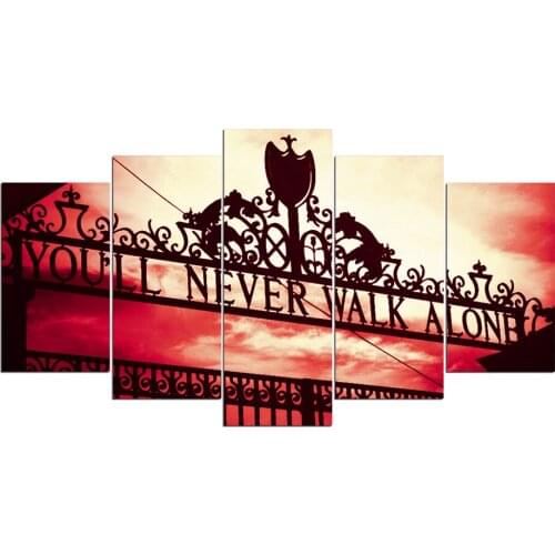 You Will Never Walk Alone Painting 5 pcs Full Square Round Drill 5D DIY Diamond Painting Embroidery Cross Stitch kits room decor