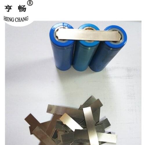 New hot sale Nickel Strip Tape 0.12*8*42.3mm for 18650 battery Spot Welding bike battery pack