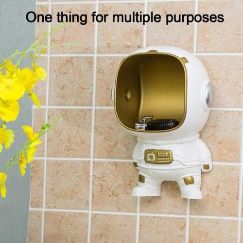 Practical and Creative Astronaut Tissue Holder Suitable for Home Office Can Store Sundries Send Assemble Tools for free