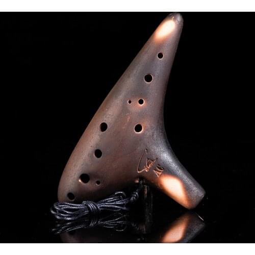 Professional ocarina 12 hole vintage alto 12 hole ocarina flute