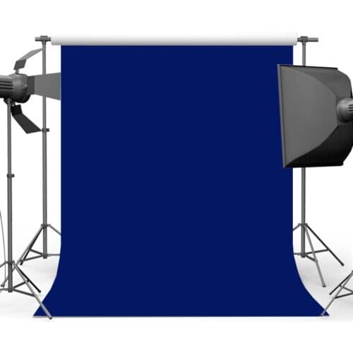 MEHOFOTO Dark Blue Color Photo Newborn Background for Photographers Studio Portrait Backdrop Props Folded MW-177