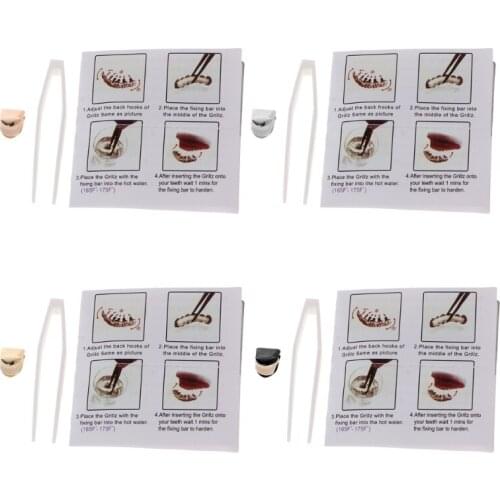 Comfort Custom Gold Sliver Small Single Tooth Cap Grill Hip Hop Teeth Grill