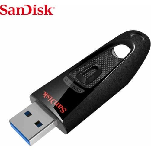 SanDisk ULTRA CZ48 USB FLASH DRIVE USB 3.0 256G 128G 64G 32G 16G mini Pen Drives USB3.0 PenDrives Support Official Verification