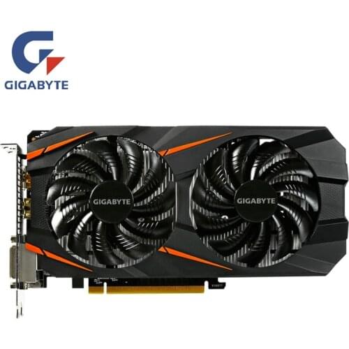 GIGABYTE Video Card Original GTX 1060 3GB Graphics Cards Map For nVIDIA Geforce GTX1063 3GB OC GDDR5 192Bit Hdmi Videocard Cards