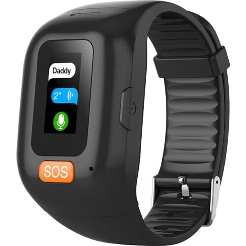 Waterproof long standby elderly SOS GPS Smart watch heart rate monitor elderly auto dialer gps bracelet elderly care gps watch