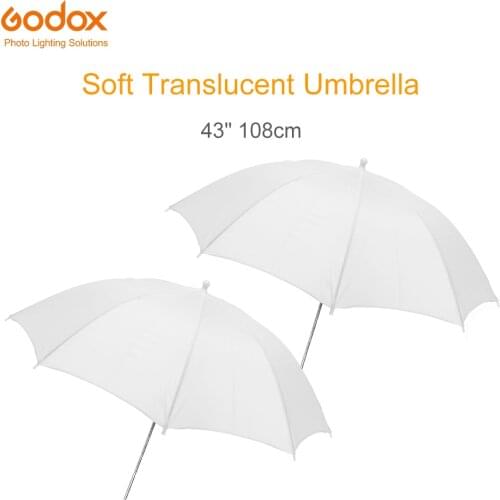 2pcs Godox 43 " Umbrella / 108cm Photography Studio Umbrella Light Diffuser Softlight